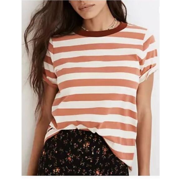 ✨Madewell womens Supima Cotton Essential Sz Small Tee✨ - Picture 3 of 9